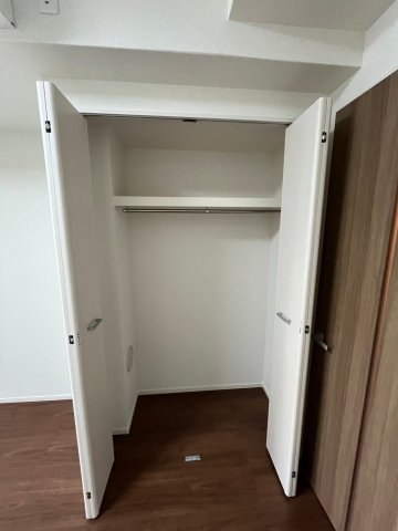収納　たっぷりとした収納スペースです