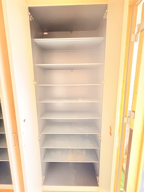 収納　下駄箱が大きいので、ご家族みんなで靴の収納できます♪