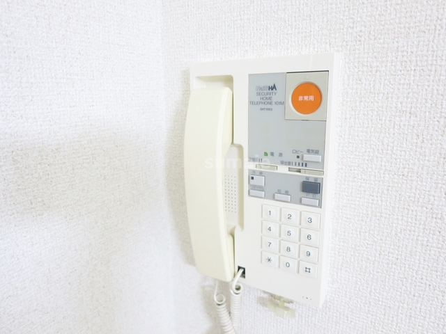 セキュリティ　インターフォン完備です