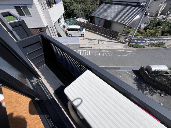 バルコニー　※別部屋の写真です