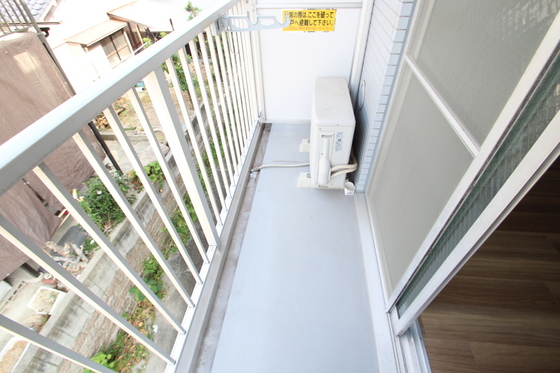 バルコニー　※別部屋の写真です