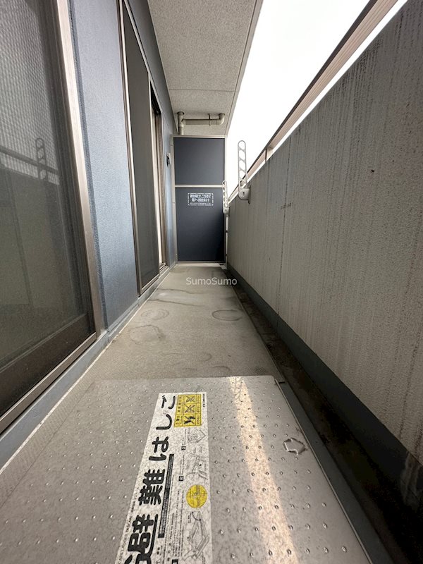バルコニー　バルコニー付きです