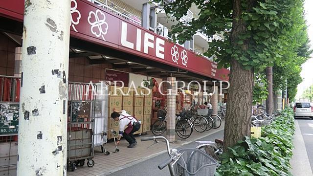 スーパー　ライフ中野南台店（スーパー）まで356m