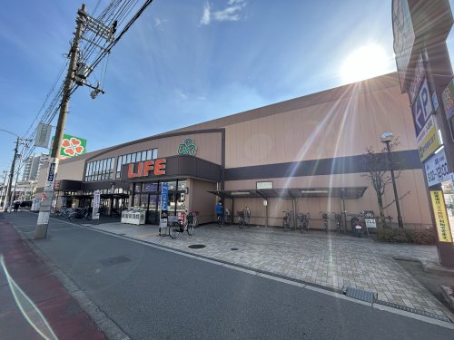 スーパー　ライフ　新北島店（スーパー）まで869m