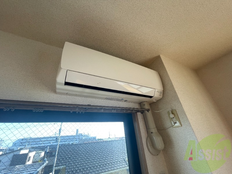 その他設備　エアコンが付いているので季節の変わり目も風邪知らず！