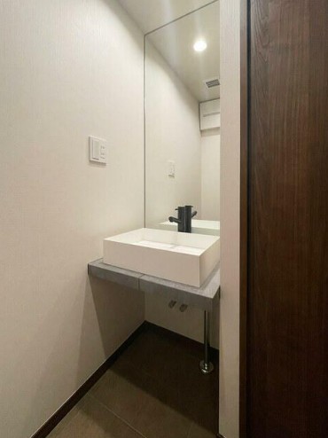洗面設備　同タイプのお写真です