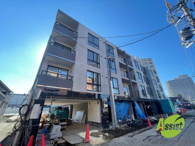 建物外観　札幌市豊平区福住２条「アルファスクエア福住２条」