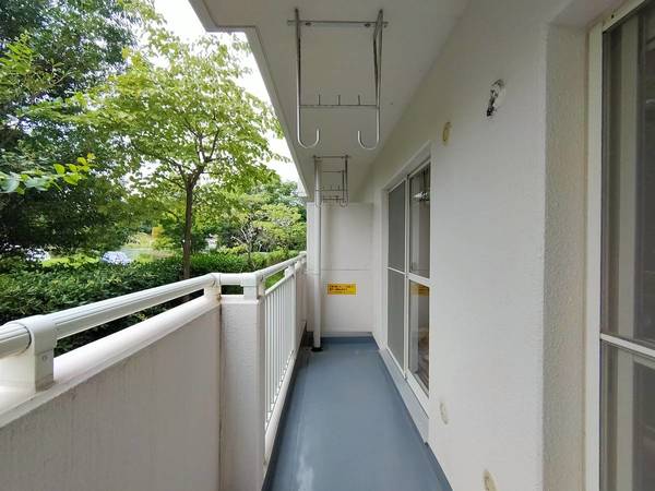 バルコニー　ビレッジハウスの同一物件・同一タイプの間取りの写真です