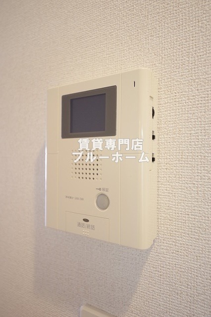 セキュリティ　モニター付きインターホン！