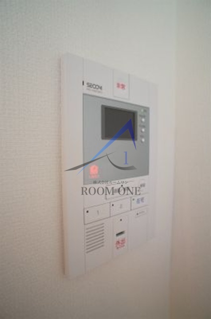 セキュリティ　モニター付インターホンです。