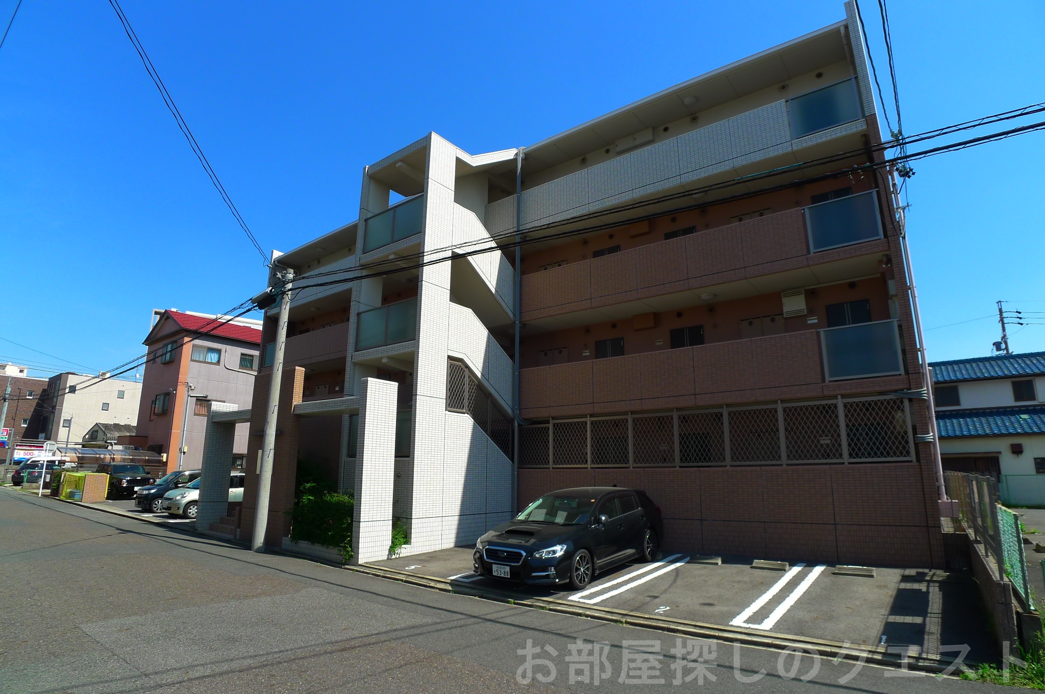 建物外観　オートロック付マンション！