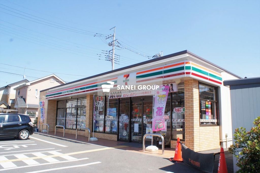 コンビニ　セブンイレブン所沢上安松店（コンビニ）まで390m