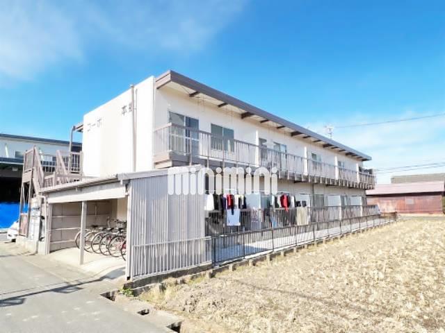 建物外観　南東向きで日当たり良好。屋根つき駐輪場あります