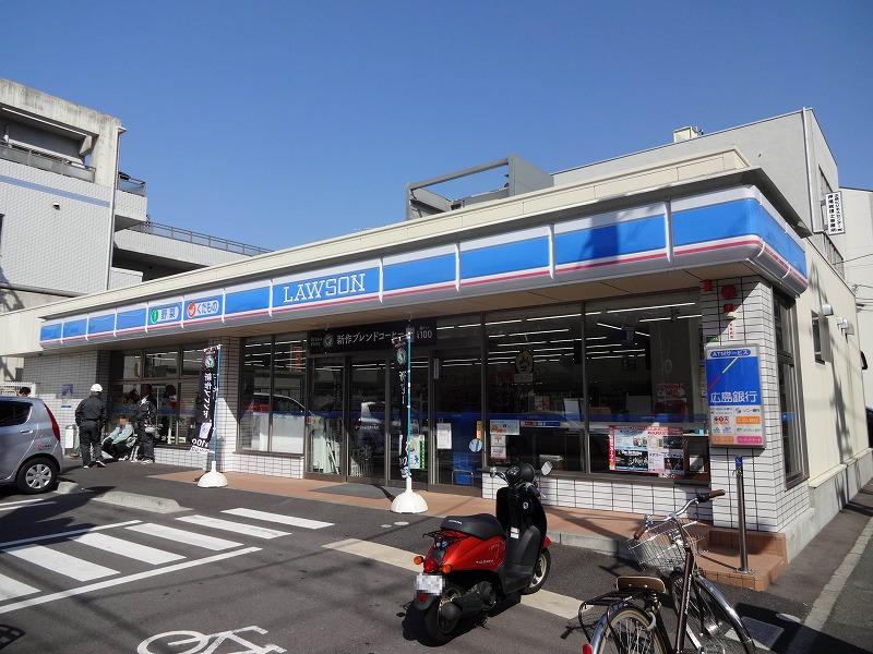 コンビニ　ローソン広島東白島店（コンビニ）まで356m