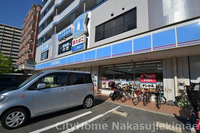 コンビニ　ローソン広島中筋２丁目店（コンビニ）まで131m