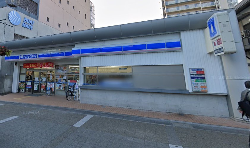 コンビニ　ローソン 神戸新開地四丁目店（コンビニ）まで110m