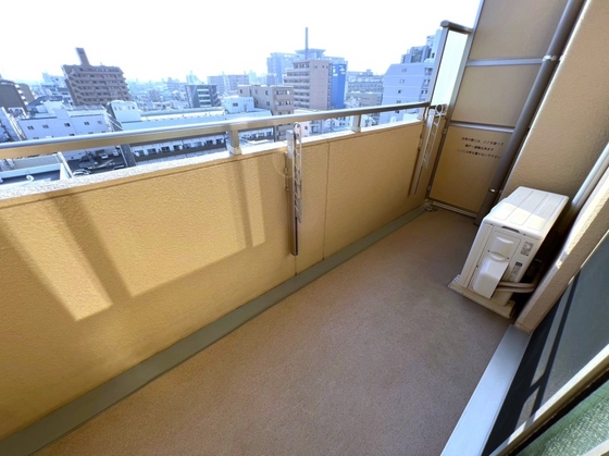バルコニー　他号室のお写真です