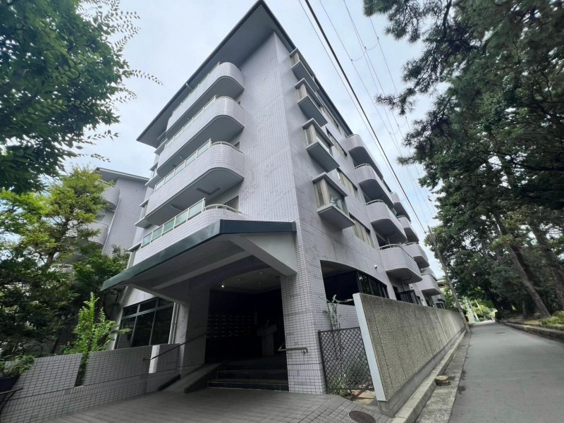 白鷹松下町マンションの外観写真