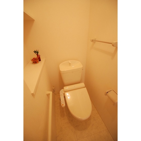 GARDEN HOUSE SHIMOAKAE A棟のトイレ写真