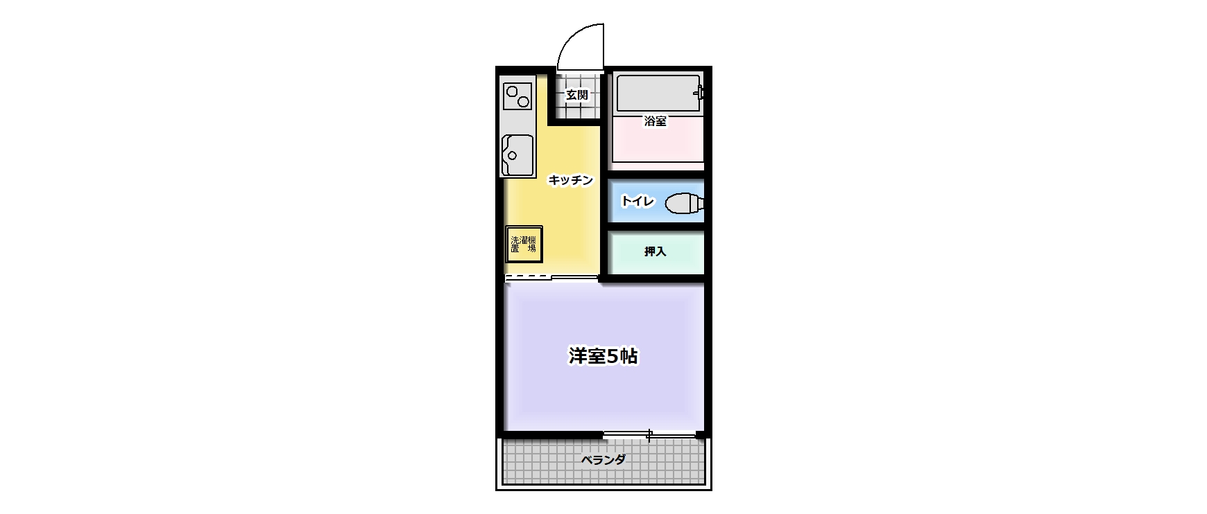 埼玉新都市交通伊奈線 沼南駅 徒歩13分 2階建 築33年の間取り写真