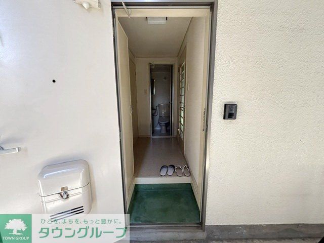 東武越生線 坂戸駅 徒歩21分 2階建 築39年の玄関写真
