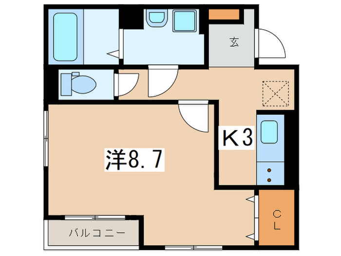 プラシード湘南台の間取り写真
