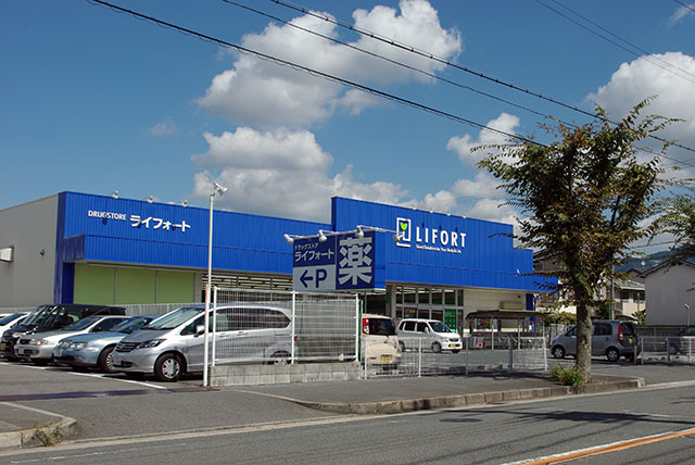 ドラックストア　ドラッグストアライフォート八尾中田店（ドラッグストア）まで771m