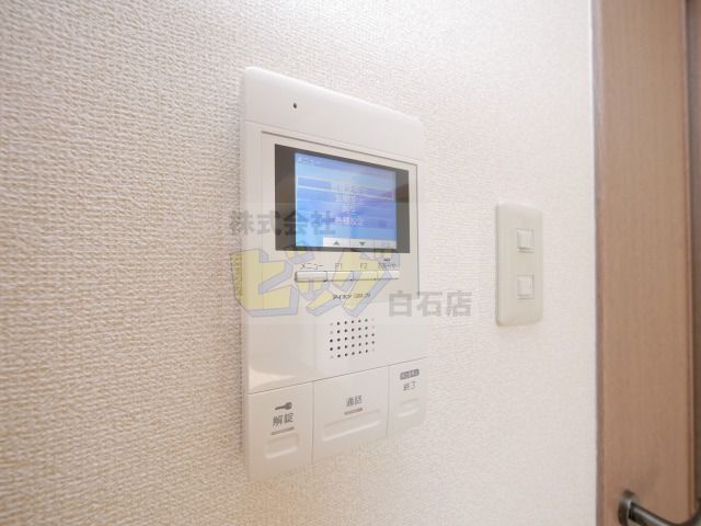セキュリティ　モニター付きインターホン完備しています♪