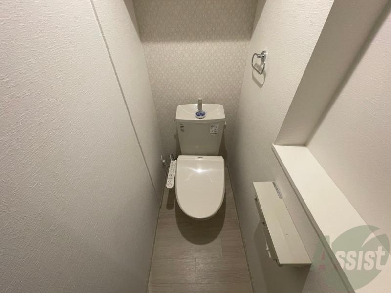 トイレ　シャワートイレになっているので快適です！