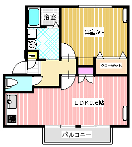 サンライフ熊川の間取り写真