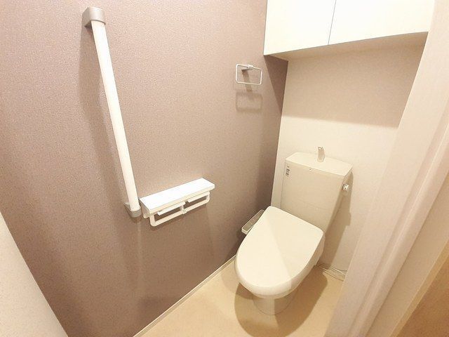 ＪＲ南武線 中野島駅 徒歩9分 3階建 築4年のトイレ写真