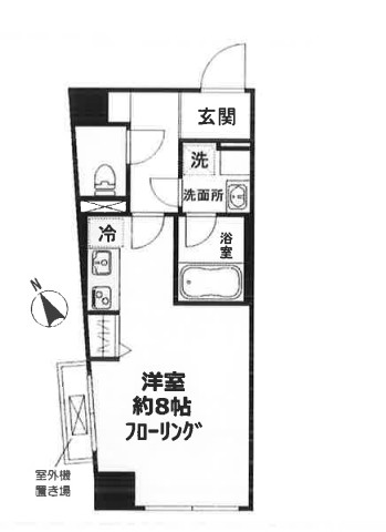 LEO六拾壱番館の間取り写真