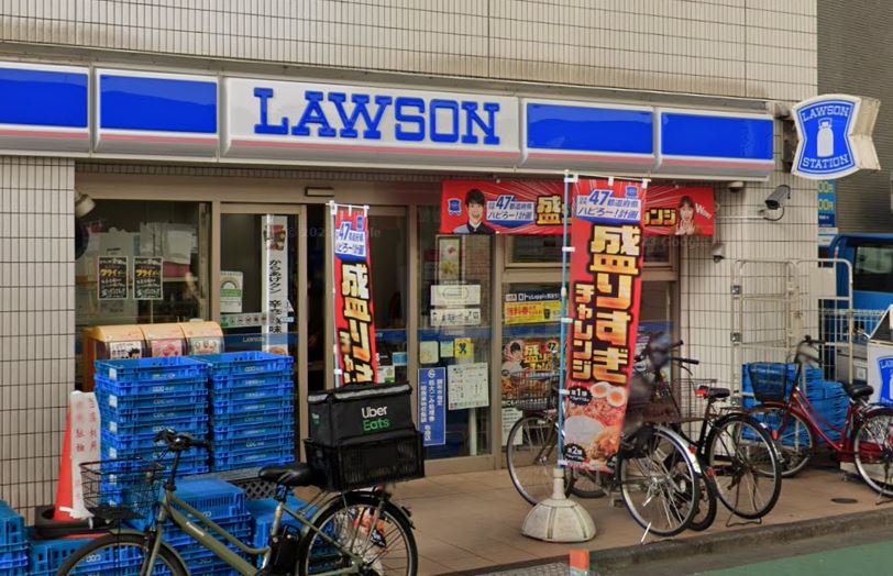 コンビニ　ローソン 調布布田四丁目店（コンビニ）まで108m