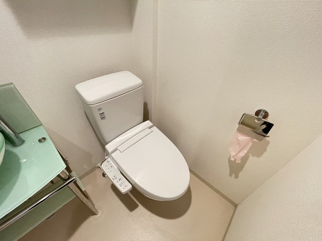 ＪＲ大阪環状線 天王寺駅 徒歩5分 14階建 築11年のトイレ写真