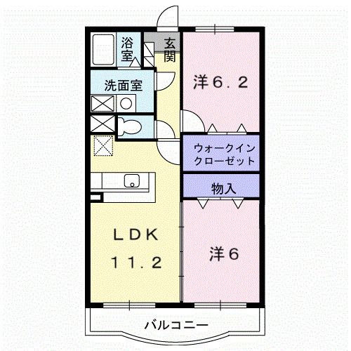 サンクレメントの間取り写真