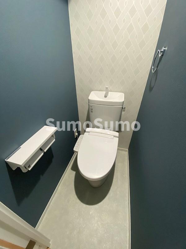 トイレ　ゆったりとした空間のトイレです