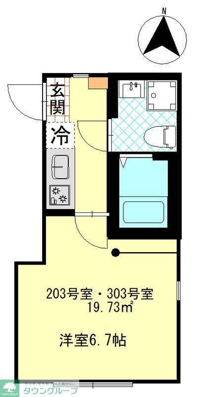 アンセス堀切菖蒲園の間取り写真