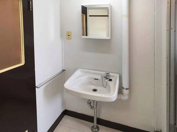 洗面設備　ビレッジハウスの同一物件・同一タイプの間取りの写真です