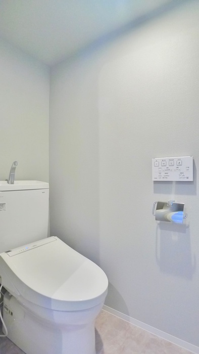 トイレ　ゆったりとした空間のトイレです