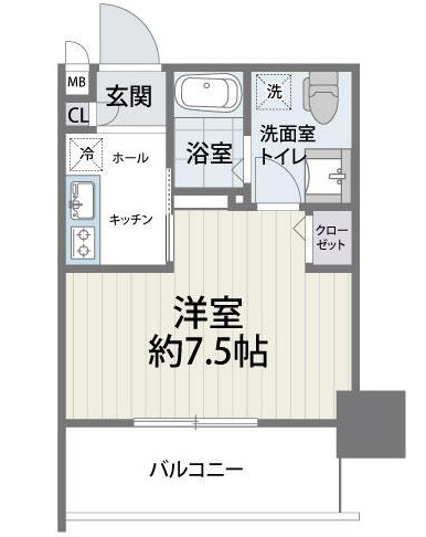 S-FORT高宮の間取り写真