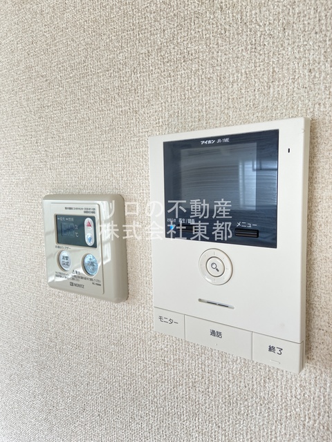 セキュリティ　ＴＶモニター付インターホンがあるので訪問者が一目でわかります