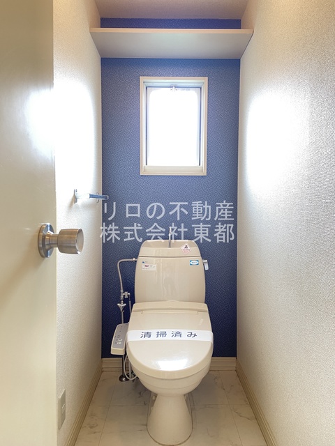 トイレ　洗浄・暖房便座付です！毎日清潔・快適に暮らせますね☆