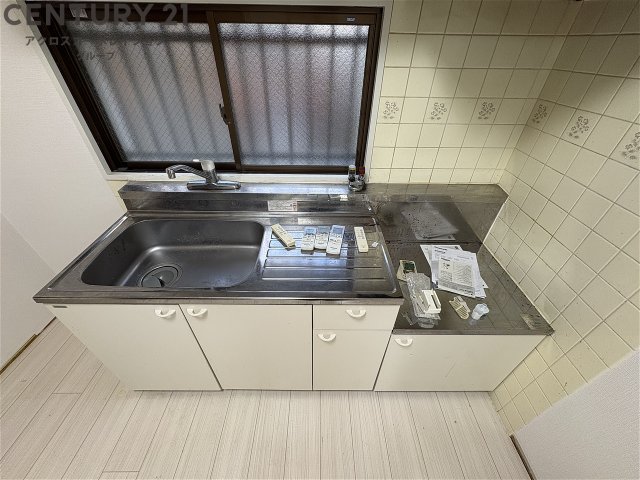 キッチン　作業スペースの広いキッチンです！