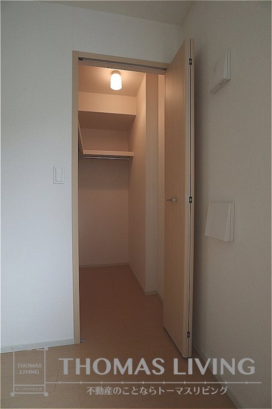 収納　大容量のウォークインクローゼット！