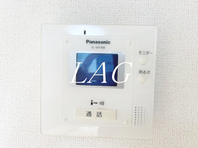 セキュリティ　モニター付きインターフォンです。