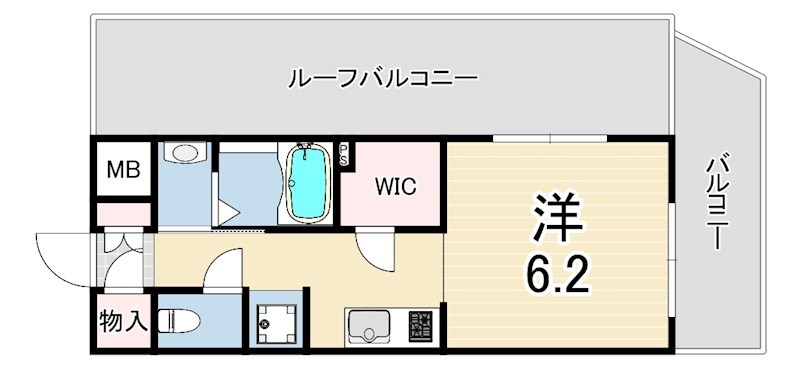 ファーストフィオーレ神戸トランキーロの間取り写真