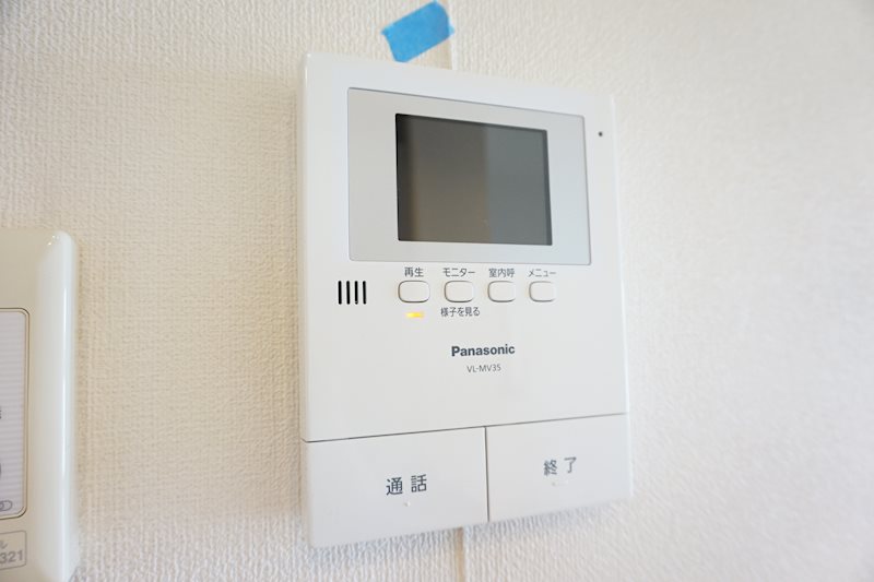 セキュリティ　来客時に便利なTVモニターホン