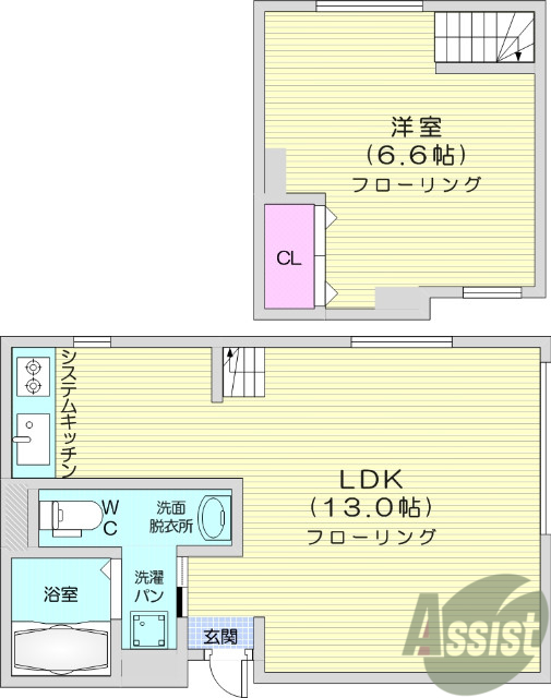 CLASICOの間取り写真