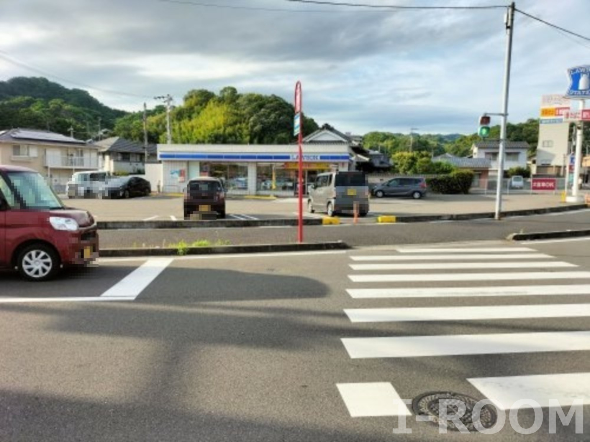 コンビニ　ローソン 松山石手一丁目店（コンビニ）まで456m