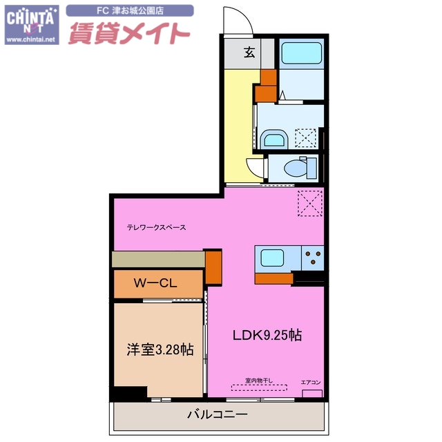 K TOWN津新町の間取り写真